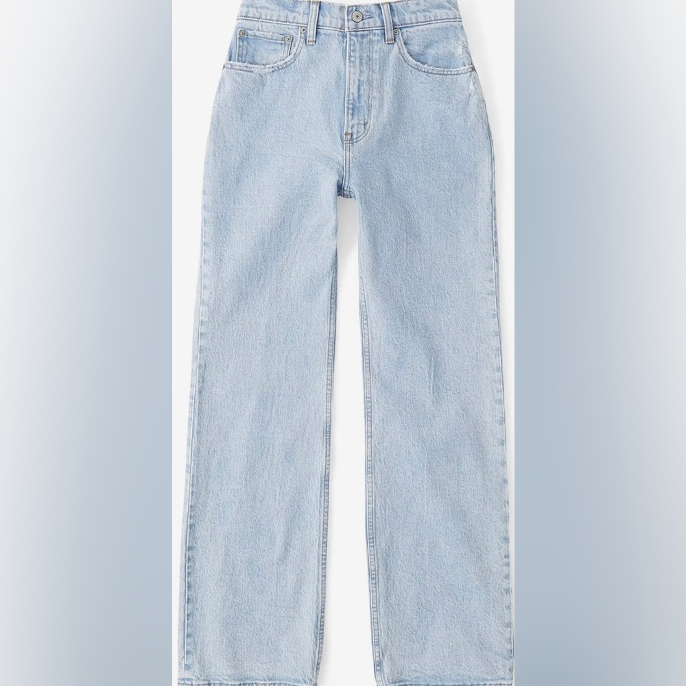 ABERCROMBIE & FITCH Curve Love High Rise 90s Relaxed Jean